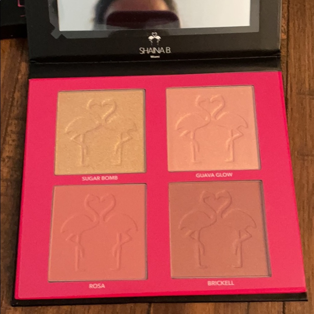 Shaina b Miami blush highlighter palette